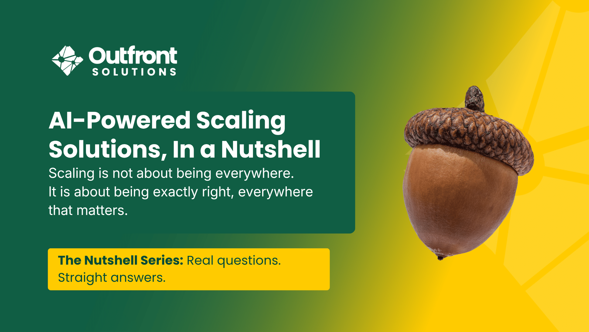 AI-Powered Scaling Solutions, In a Nutshell